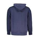 Tommy Hilfiger Chic Blue Hooded Sweatshirt with Logo Detail