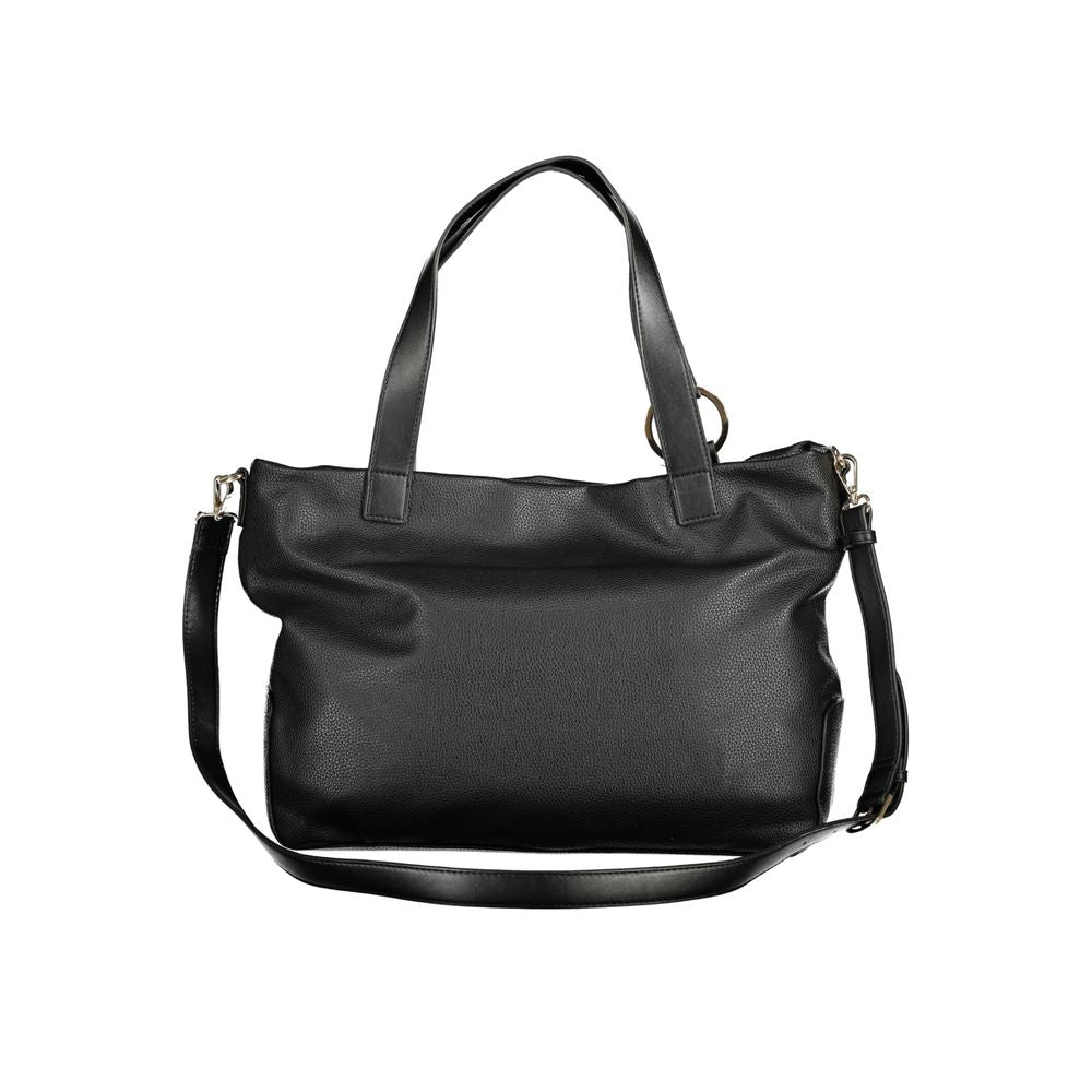 Mario Valentino Black Polyethylene Women Handbag VA-36147