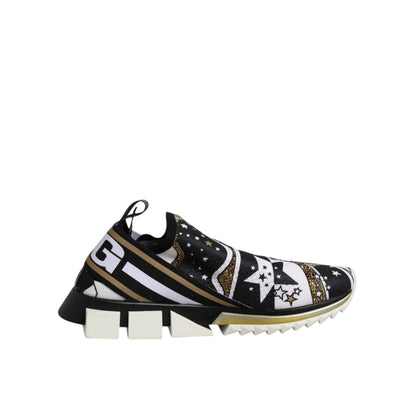 Dolce & Gabbana Multicolor Sorrento Low Top Sneakers Shoes
