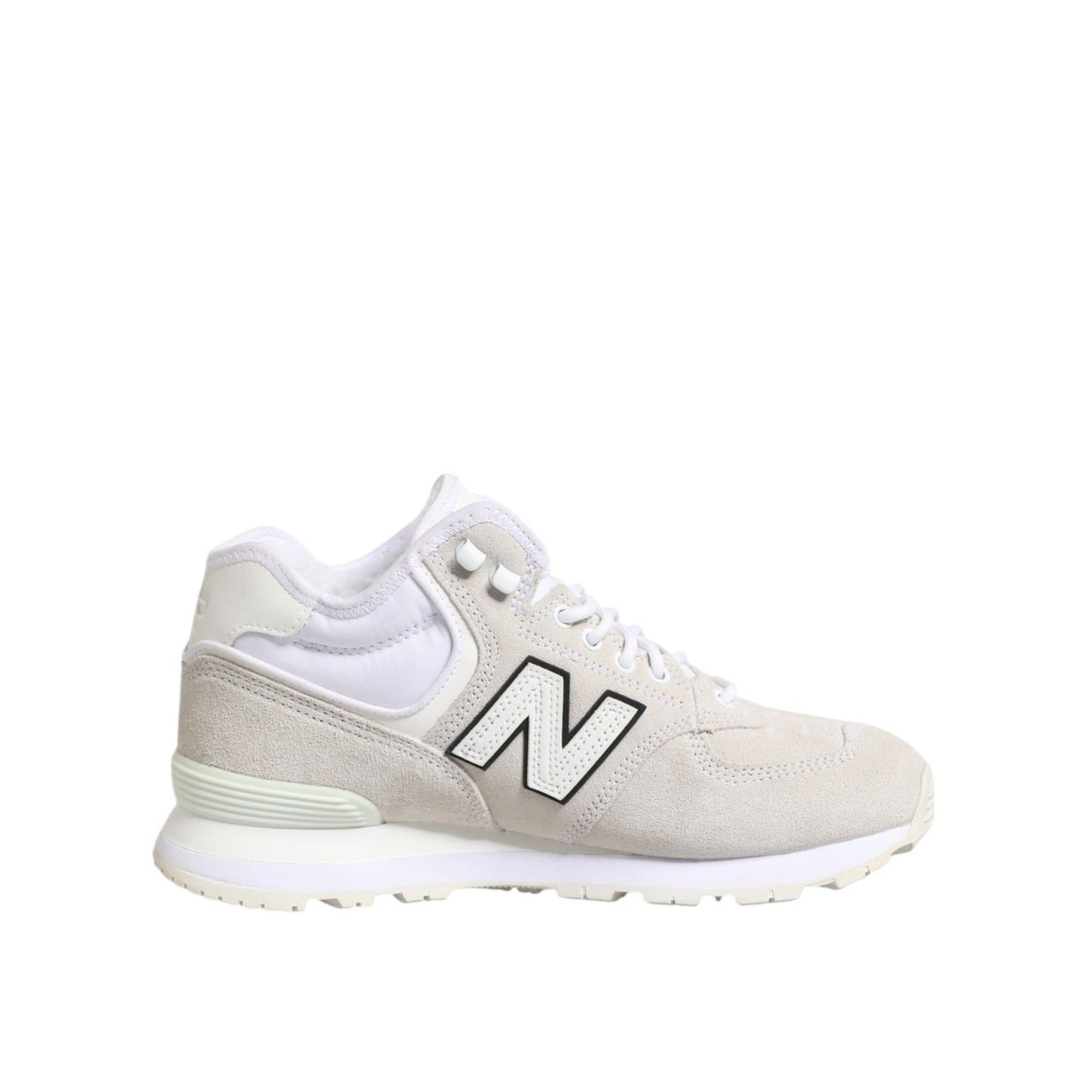 New Balance Off White Suede Sneakers Shoes