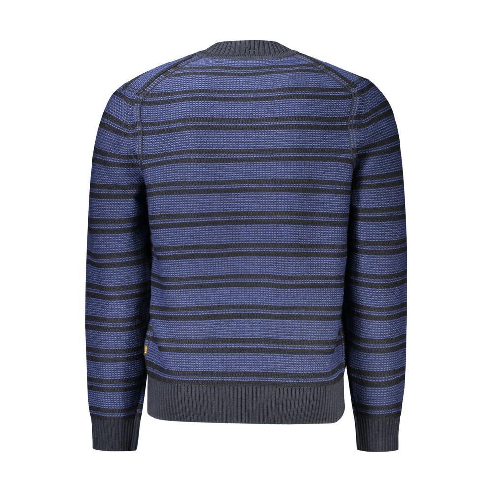Hugo Boss Blue Wool Men Sweater BO-34607-S