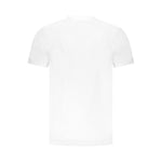 Cavalli Class White Cotton Men T-Shirt CA-36668-M