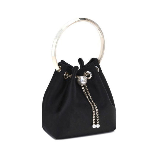 Jimmy Choo Bon Bon Bucket Bag JIJ000176973BLACKLIGHTBB