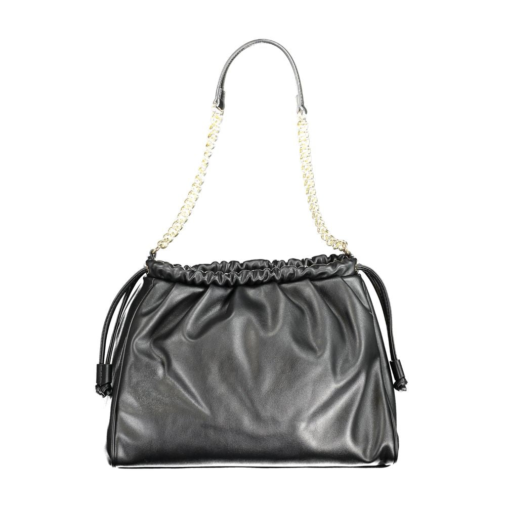 Mario Valentino Black Polyethylene Handbag VA-31072
