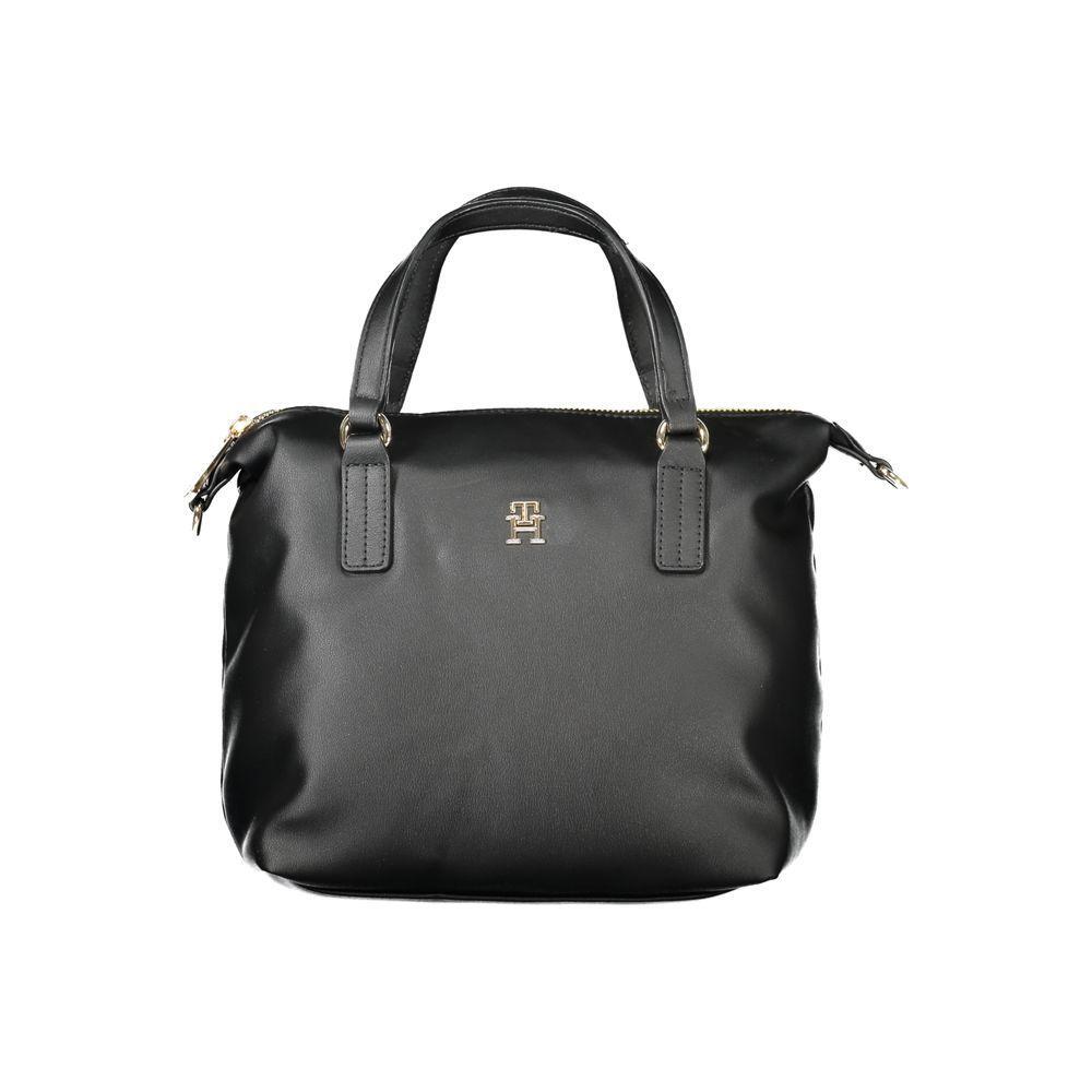 Tommy Hilfiger Black Polyester Women Handbag TO-33682