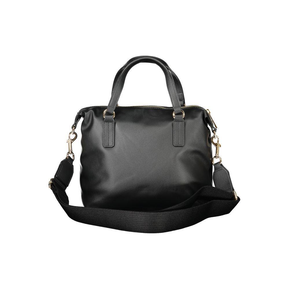 Tommy Hilfiger Black Polyester Women Handbag TO-33682