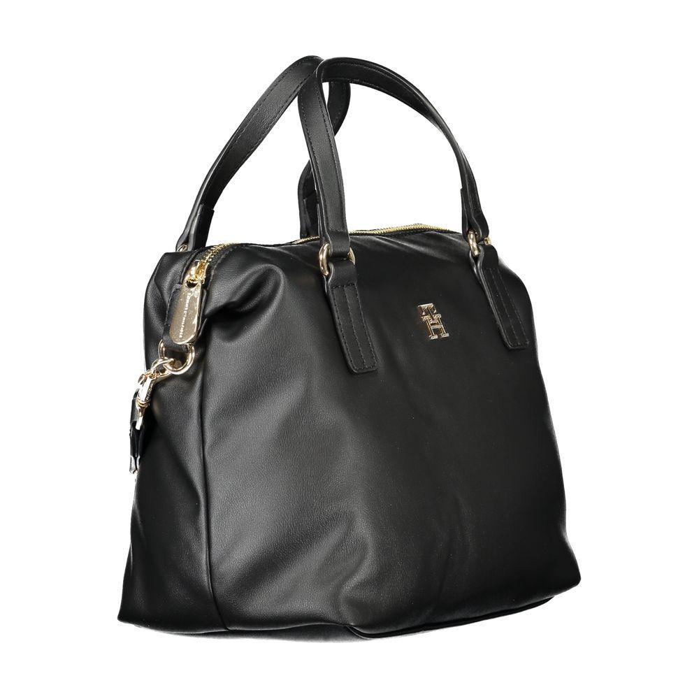 Tommy Hilfiger Black Polyester Women Handbag TO-33682
