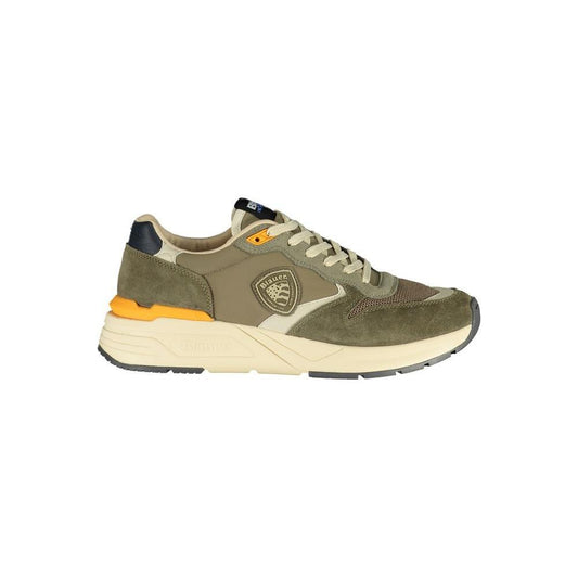 Blauer Green Polyester Men Sneaker BL-35536-EU41/US8