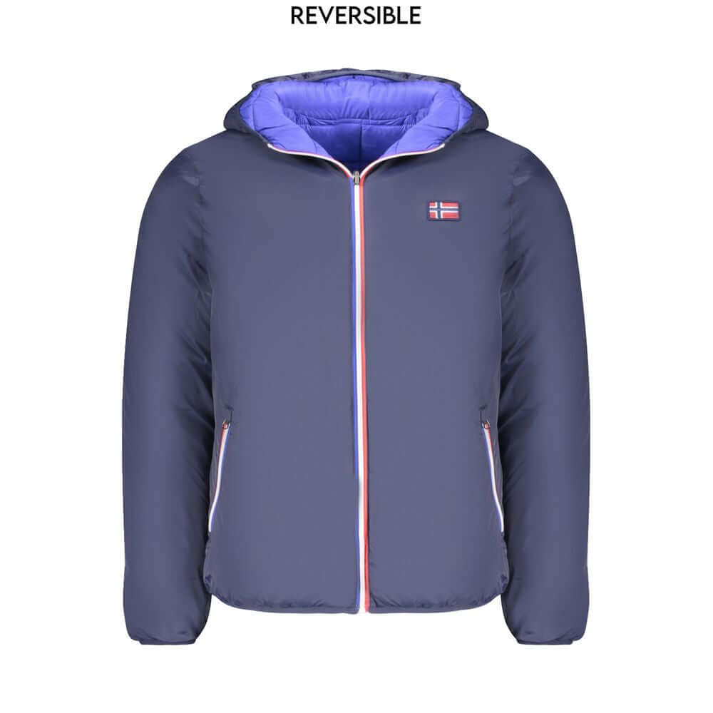 Norway 1963 Blue Polyamide Men Jacket NO-33473-S