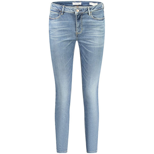 Guess Jeans Blue Recycled Cotton Women Jeans