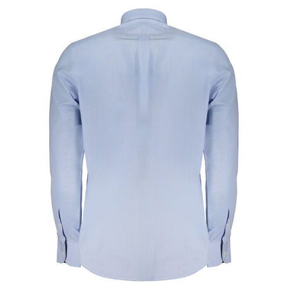 Harmont & Blaine Blue Cotton Shirt