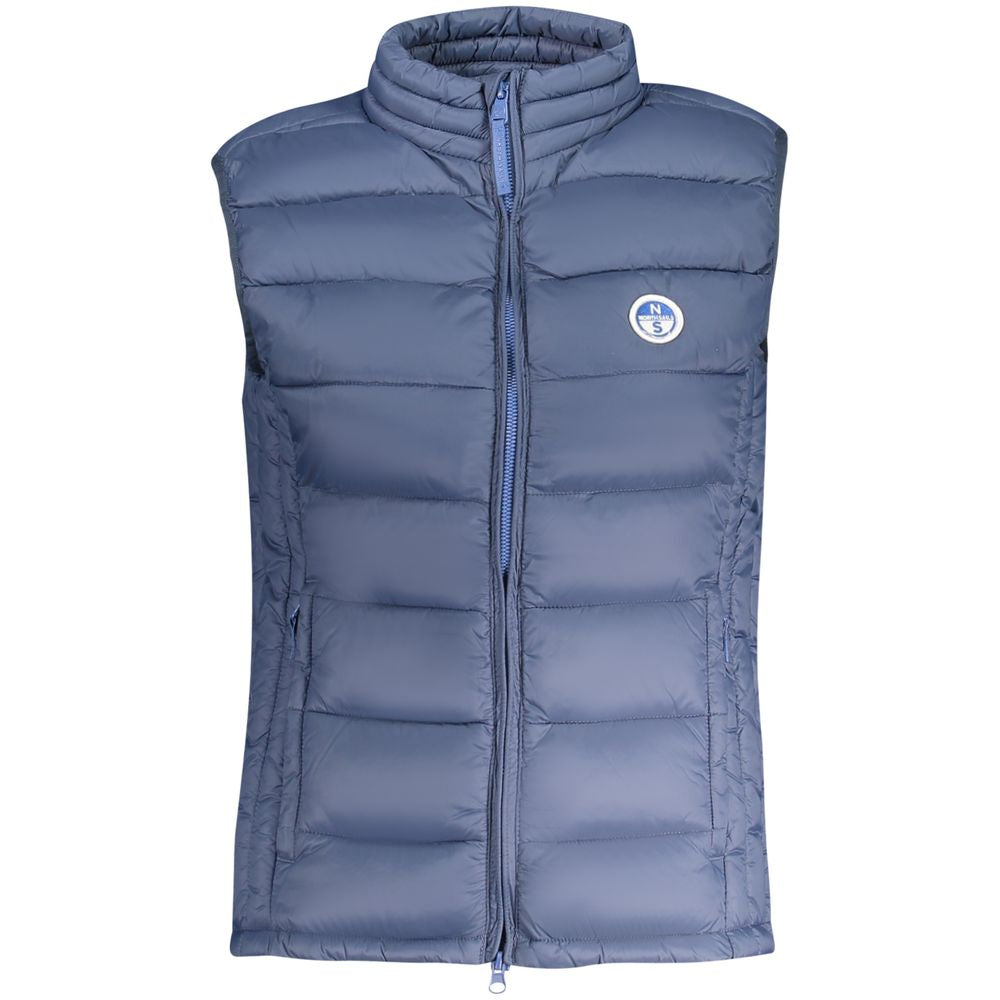 North Sails Blue Polyamide Sleveless Jacket