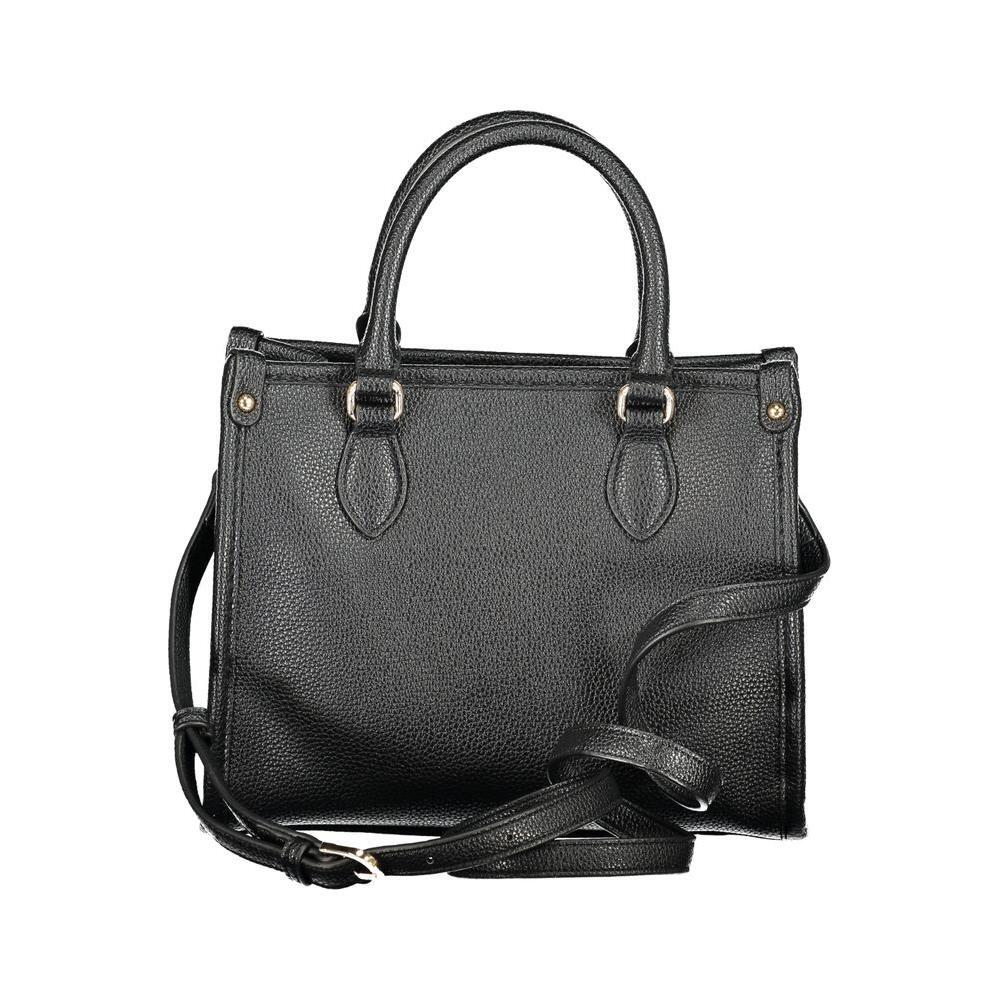 Mario Valentino Black Polyethylene Handbag VA-36079