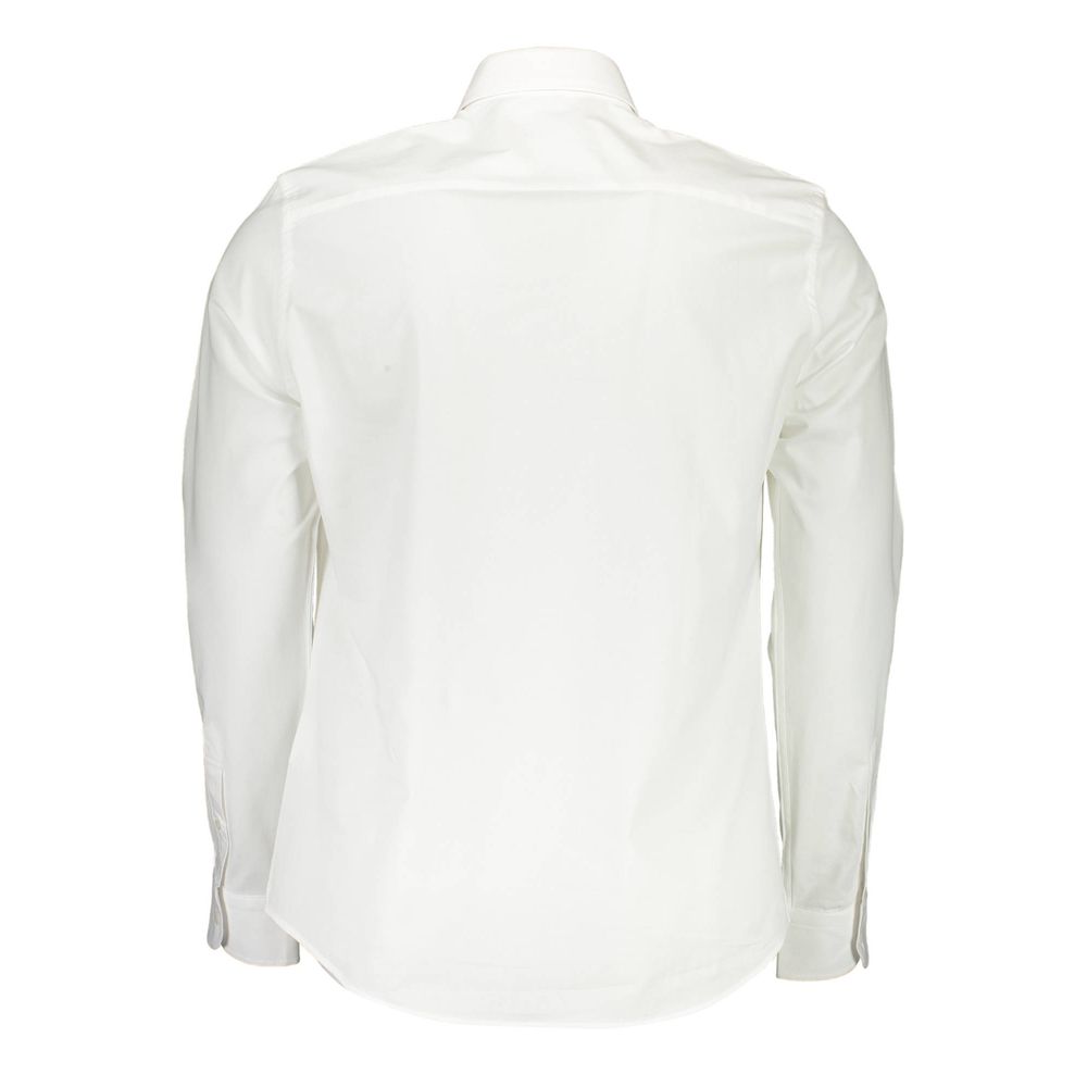 North Sails White Cotton Men Shirt