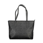 Mario Valentino Black Polyethylene Handbag VA-36071