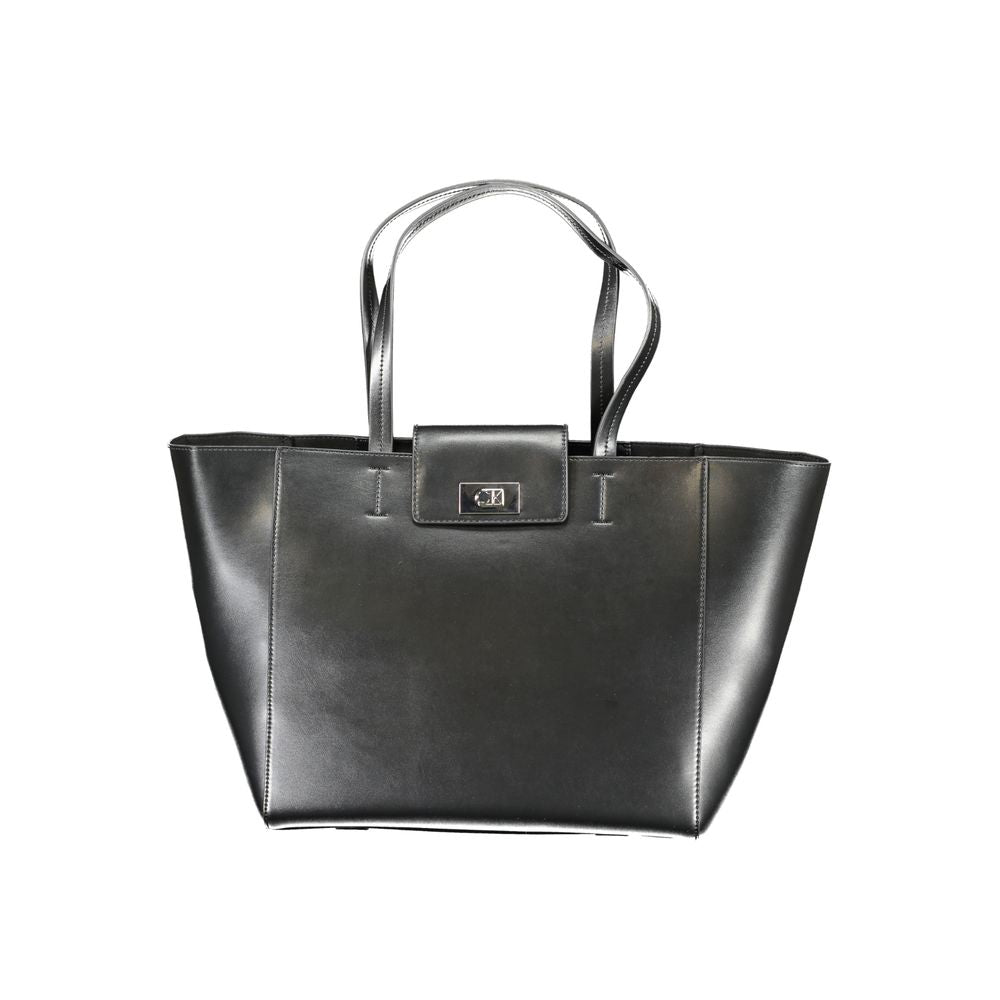 Calvin Klein Black Polyester Handbag CA-30958