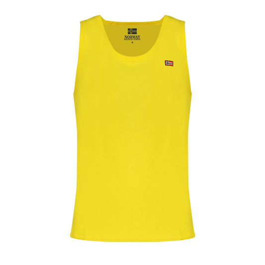Norway 1963 Yellow Cotton Tank Top