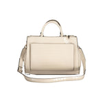 Guess Jeans Beige Polyethylene Handbag GU-30169