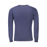 Cavalli Class Blue Viscose Men Sweater CA-33477-M