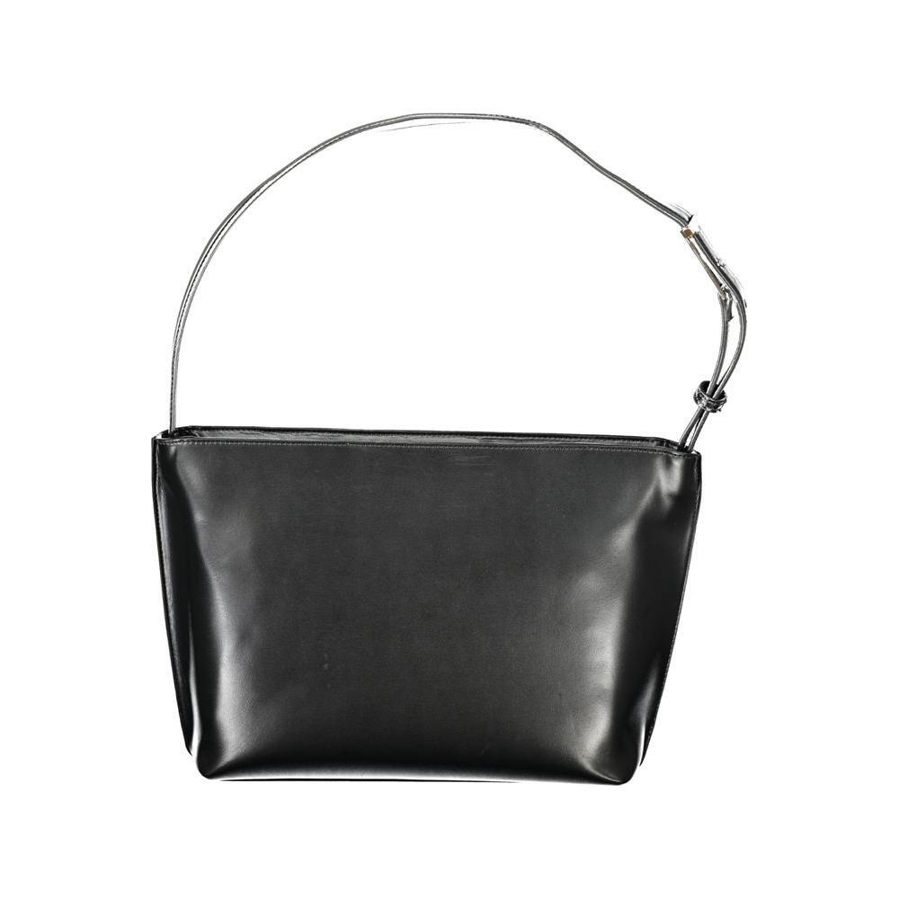 Calvin Klein Black Polyester Women Handbag CA-33626