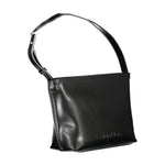 Calvin Klein Black Polyester Women Handbag CA-33626