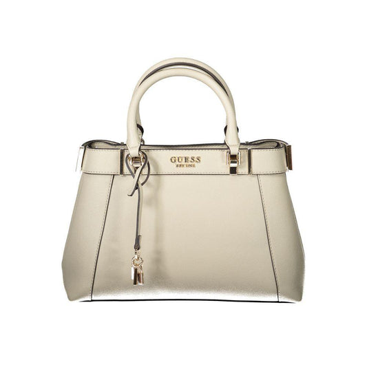 Guess Jeans Beige Polyethylene Handbag GU-34844