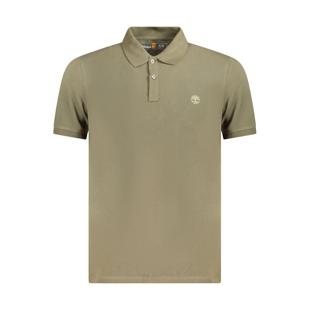 Timberland Verde Cotton Men Polo