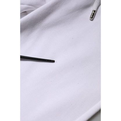 Dolce & Gabbana White Cotton Stretch Jogger Sweatpants Pants