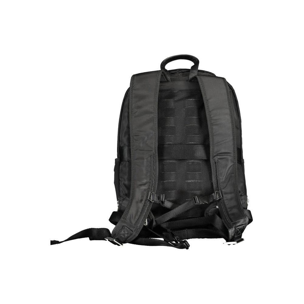 Guess Jeans Black Polyamide Backpack