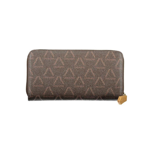 Mario Valentino Brown Polyethylene Women Wallet VA-38265
