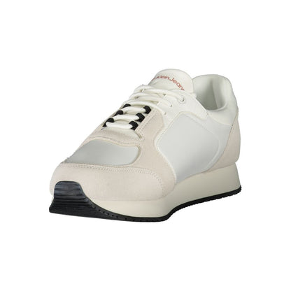Calvin Klein White Leather Men Sneaker