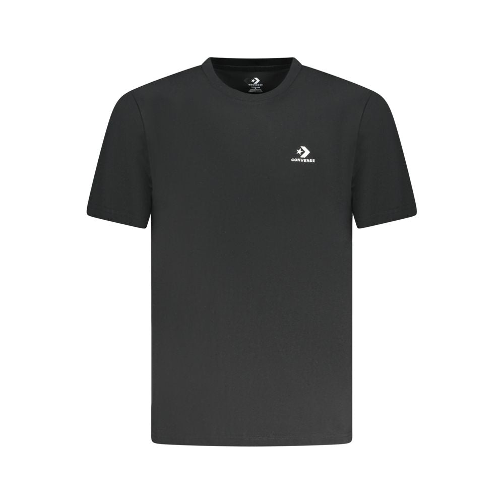 Converse Black Cotton T-Shirt