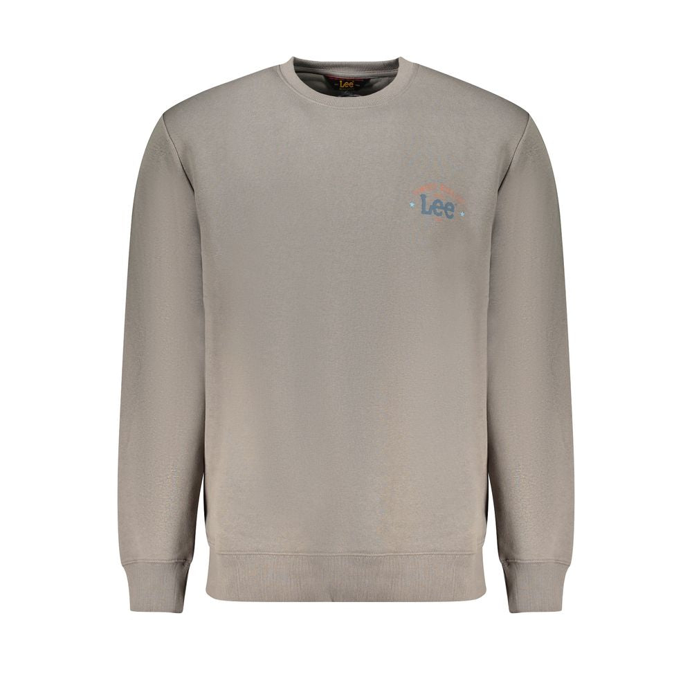 Lee Gray Cotton Sweatshirt