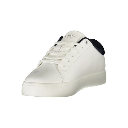 Calvin Klein White Leather Men Sneaker