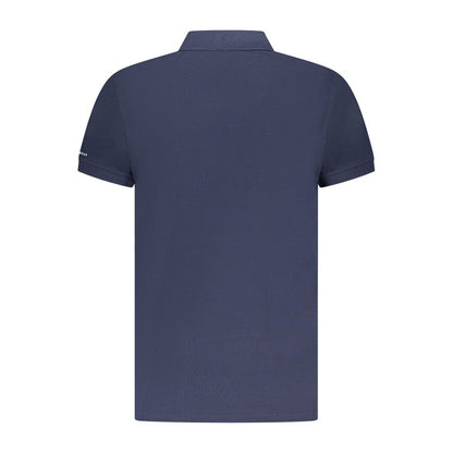 Trussardi Blue Cotton Polo Shirt