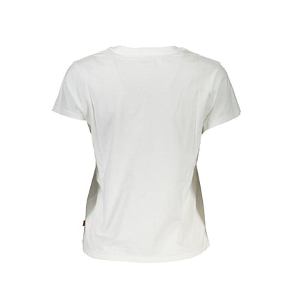 Levi's White Cotton T-Shirt