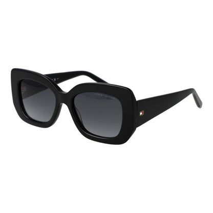 Tommy Hilfiger Black Women Sunglass