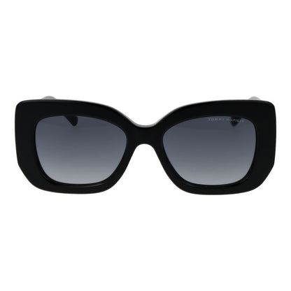 Tommy Hilfiger Black Women Sunglass