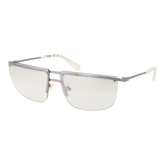 Guess Silver Unisex Sunglasses 1728,67345776800,Guess,New with tags,Silver,Sunglasses,Unisex,Unisex Sunglasses - Sunglasses Guess GU-1053632