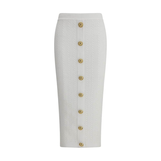 Balmain Knit midi Skirt