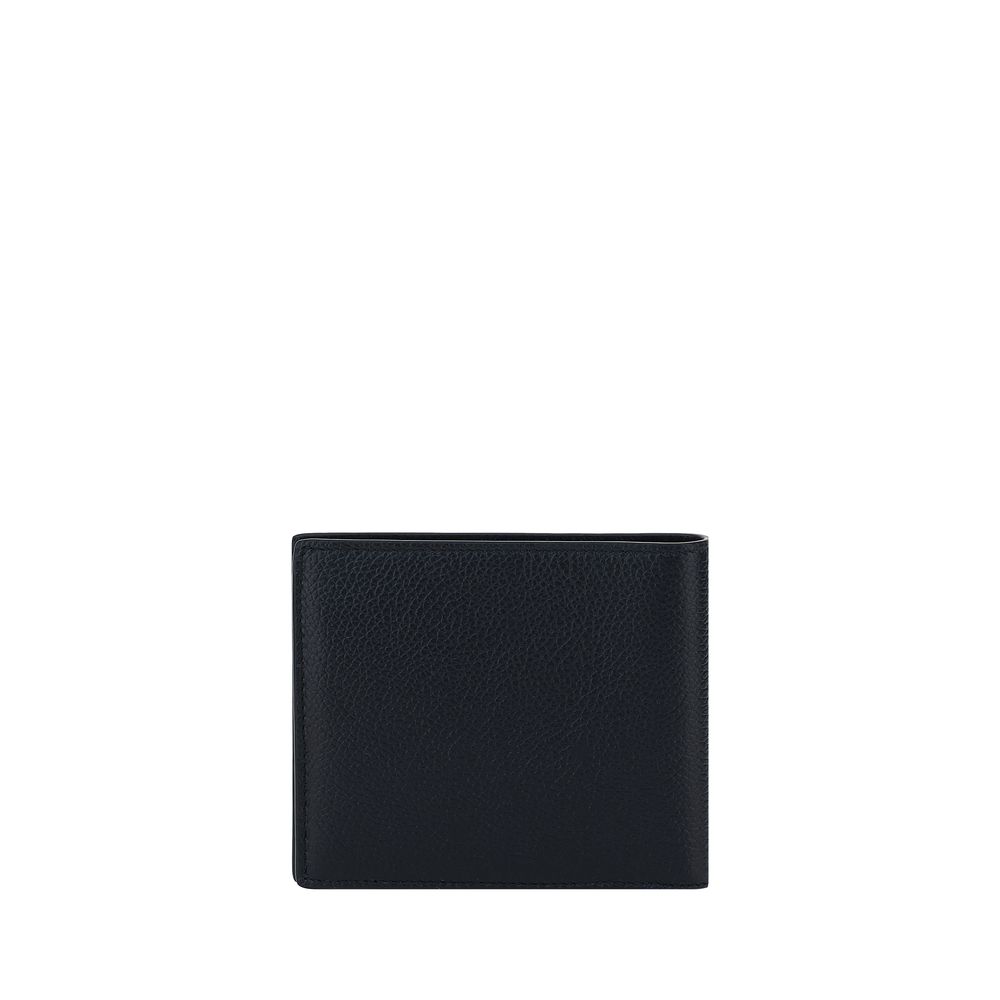 Balenciaga Black Calf Leather Bos Taurus Wallet