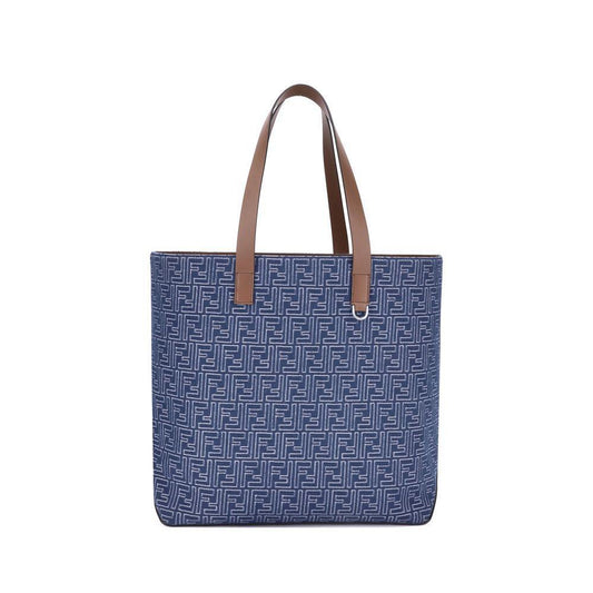 Fendi Embroderied denim Tote Bag FE7VA657AUGOF1SCGBB