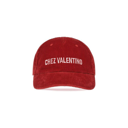 Valentino Garavani Chez Valentino Baseball Hat 1728,58 cm|M,59 cm|L,60 cm|XL,72470364320,Accessories,Hats & Caps - Men - Accessories,Men,Men - Accessories,New with tags,Red,Valentino Garavani Valentino Garavani VA-7Y2HDA41TQJRHM-58 CM|M