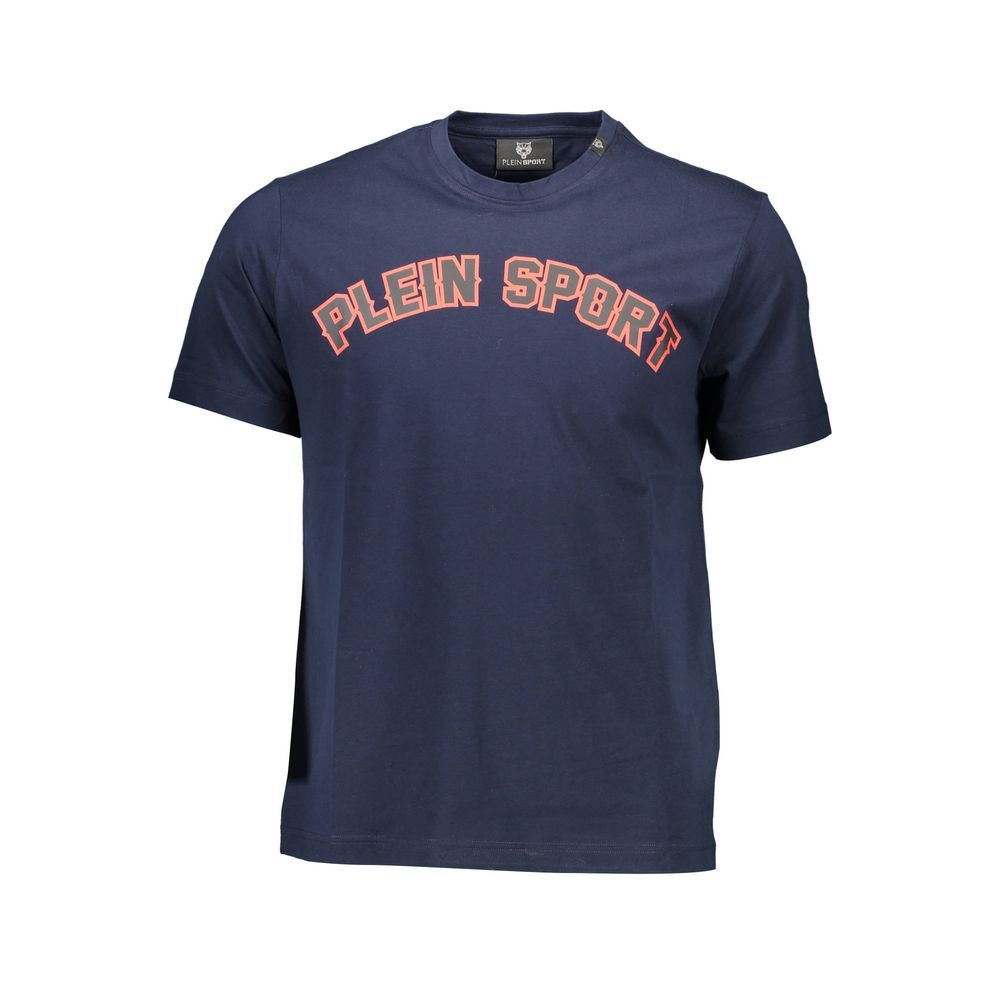 Plein Sport Blue Cotton T-Shirt