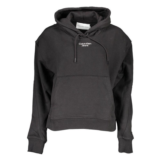 Calvin Klein Black Cotton Women Sweater