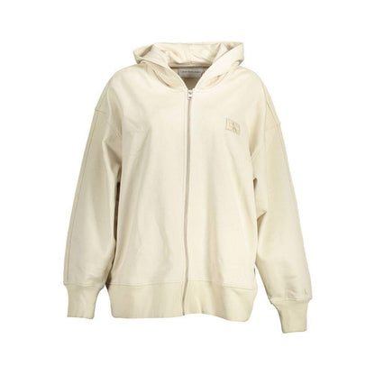 Calvin Klein Beige Cotton Women Sweater