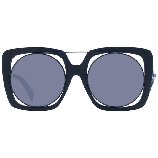 Yohji Yamamoto Black Unisex Sunglasses 1728,67345776800,Black,New with tags,Sunglasses,Unisex,Unisex Sunglasses - Sunglasses,Yohji Yamamoto Yohji Yamamoto YO-1058024