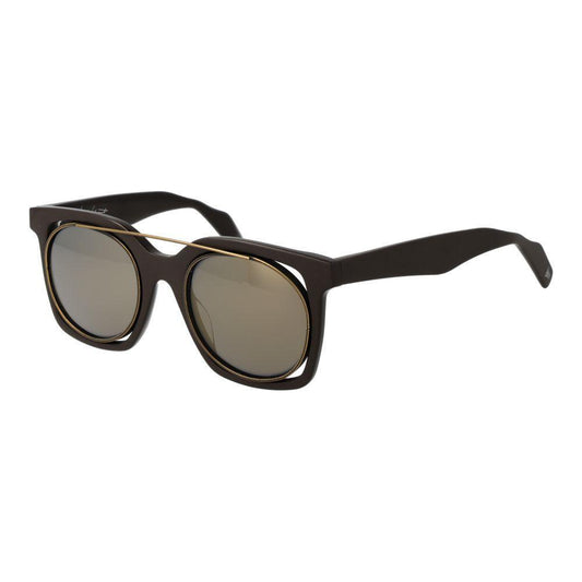 Yohji Yamamoto Brown Unisex Sunglasses 1728,67345776800,Brown,New with tags,Sunglasses,Unisex,Unisex Sunglasses - Sunglasses,Yohji Yamamoto Yohji Yamamoto YO-1058027