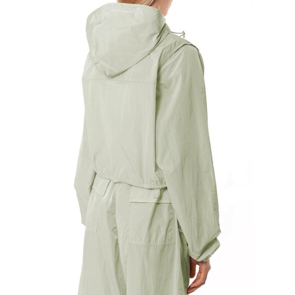 Hinnominate Green Nylon Jackets & Coat HI-15572-XS