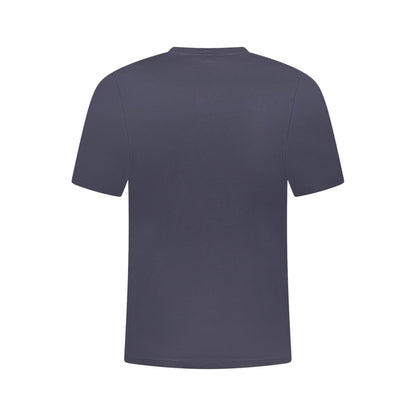 K-WAY Blue Cotton Men T-Shirt